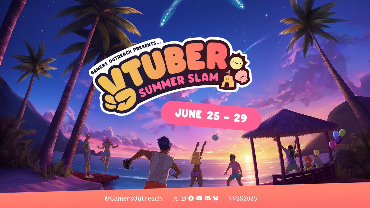VTuber Summer Slam is almost here! 💥 So many memorable experiences await as we bring play to kids and families receiving care. Are you in? ☀️🐚🏖️ #VTuberSS2025