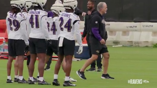 Coach Pagano is back in football, but most importantly, back in Baltimore 💜 ￼ Missed Wired? Don’t worry, watch here: