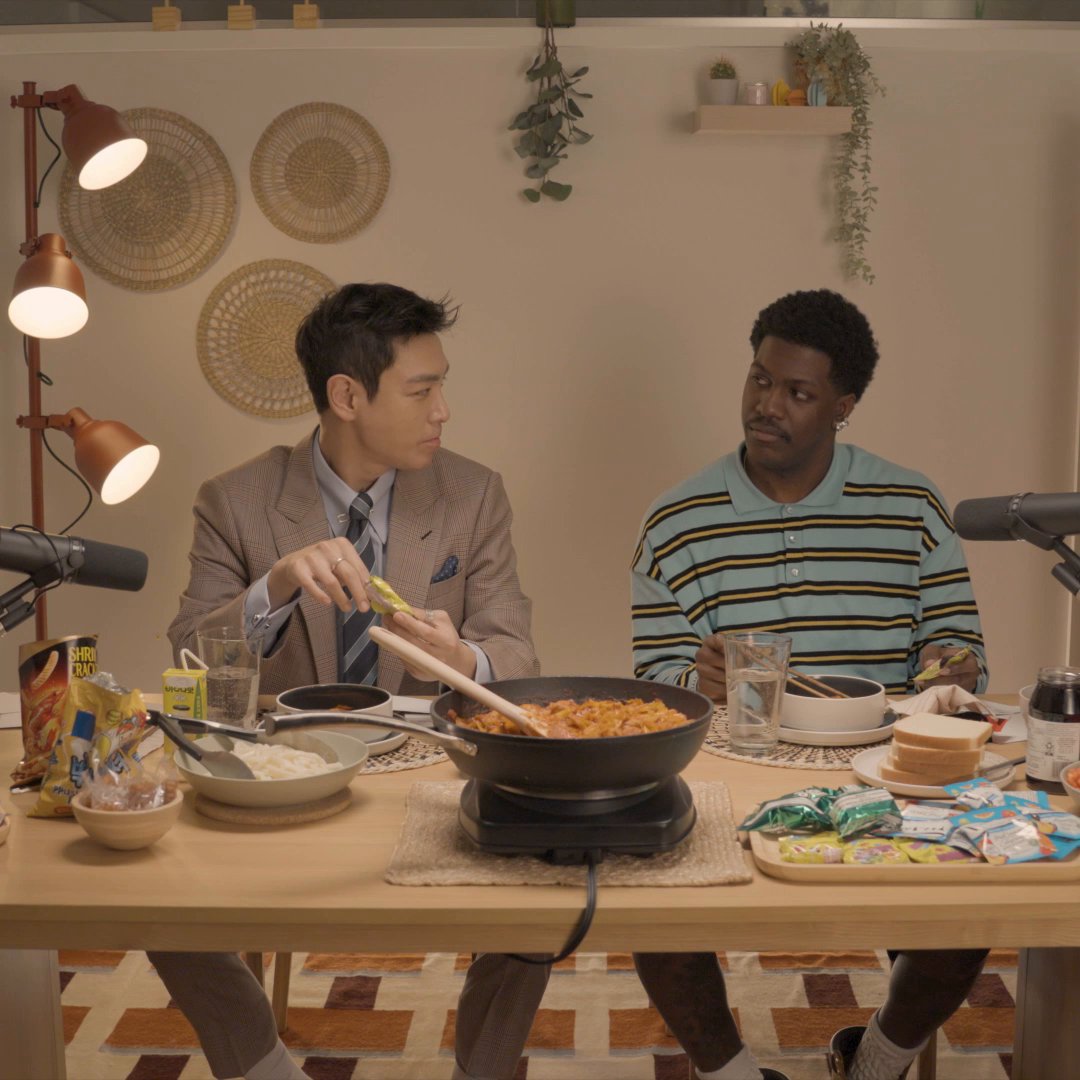 T.O.P. + Lil Yachty + mukbang + kcontent = cinema.