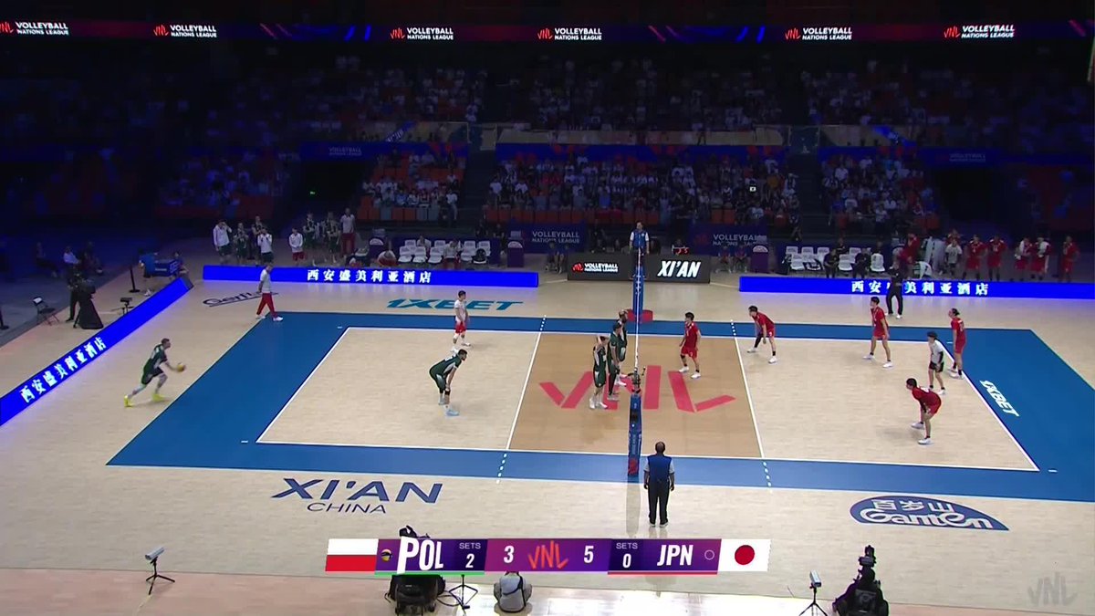 KAI ON FIRE 🔥 Masato Kai 🇯🇵 came off the bench and delivered 8 points to seal the 3rd set victory for Japan 🤩! 📺 Watch #VNL on VBTV: 🏐 #BePartOfTheGame #volleyball