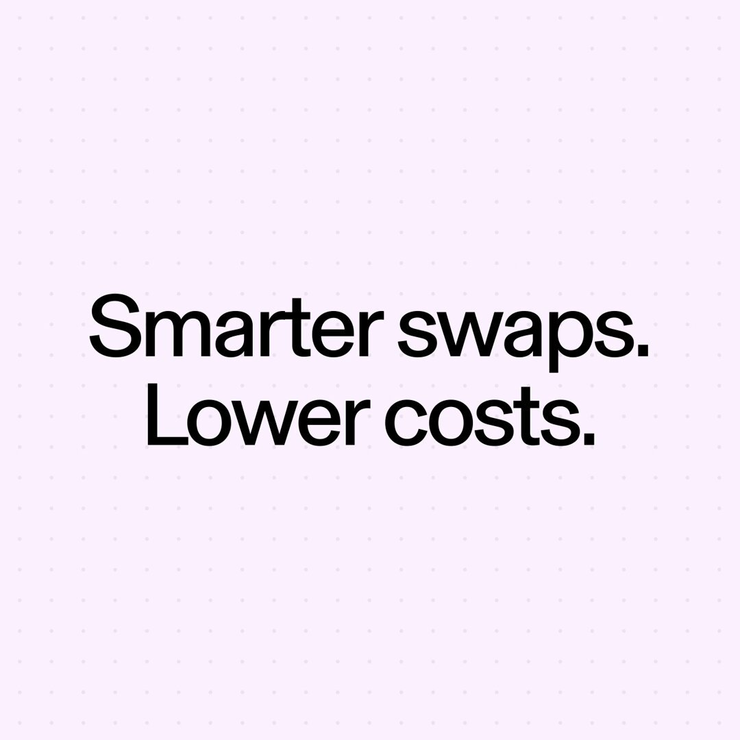 A new era of wallet UX is here 🦄 Uniswap Wallet users can now enable smart wallet, unlocking one-click swaps with bundled transactions Smarter swaps. Lower costs.
