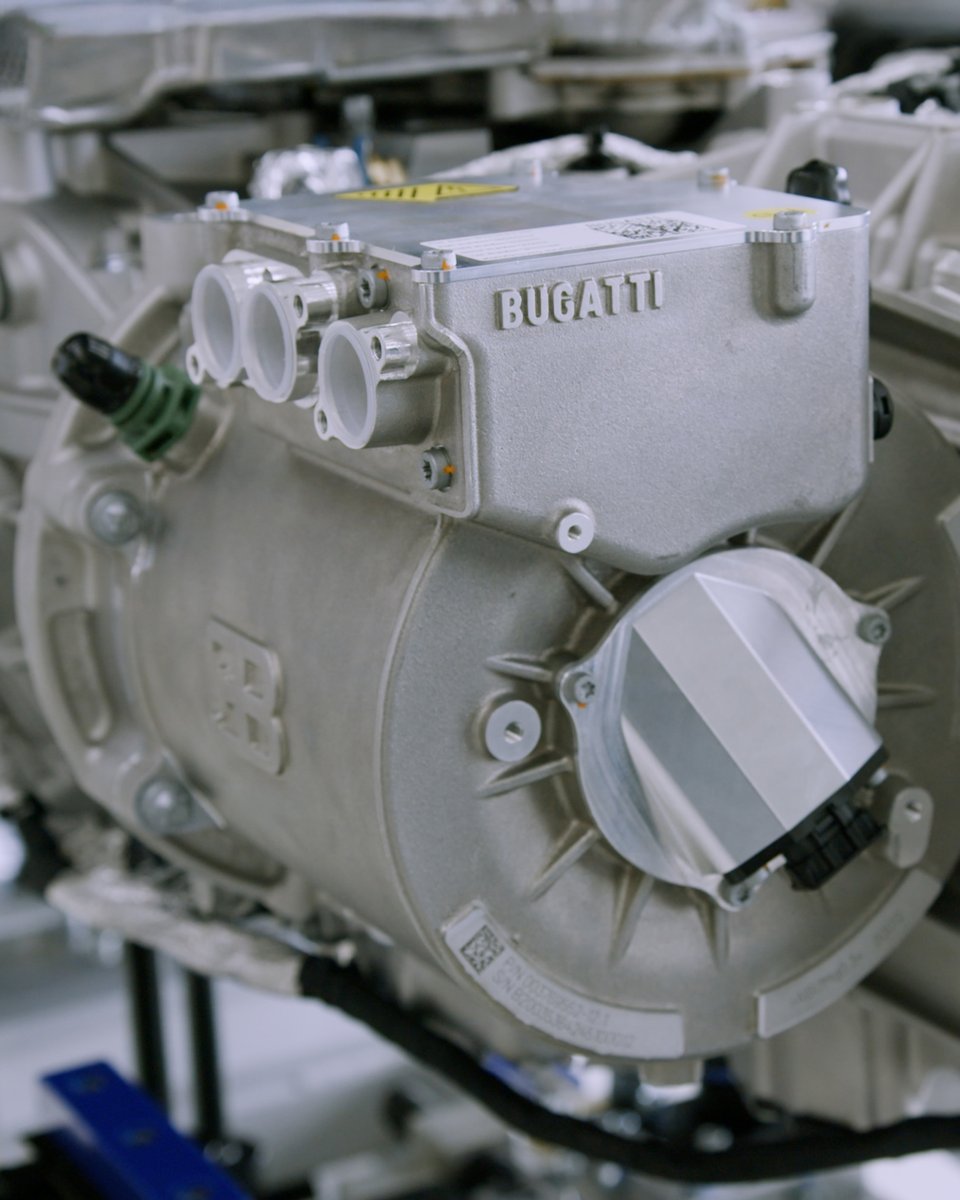 Thrilling emotion. Impressive power. Unparalleled performance. The new hybrid powertrain of the BUGATTI TOURBILLON sets a new standard. Mate Rimac breaks it down in the latest episode of 'A New Era.' Now on YouTube. #BUGATTI #TOURBILLON #BUGATTITourbillon –