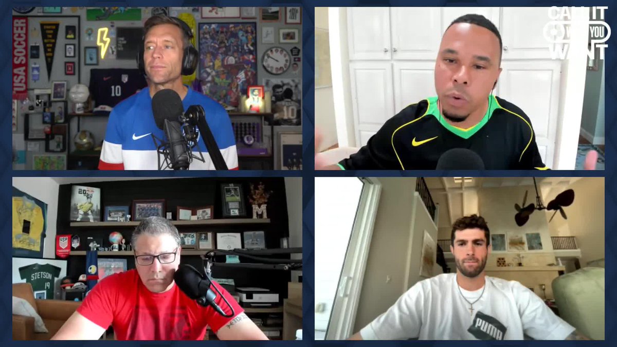 "I wanted to come on here and, not defend myself because I don't feel like I owe it to people... People have made it bigger than it needs to be." Christian Pulisic responds to comparisons to players such as Cristiano Ronaldo who represent club &amp; country 🌎