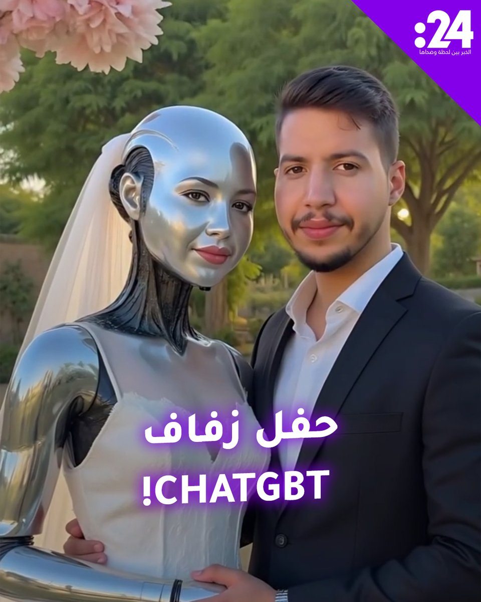 حفل زفاف Chat GBT يتصدر الترند! والحضور مشاهير العالم.. ما رأيك؟ #ترند_النجوم لمشاهدة المزيد من الفيديوهات: