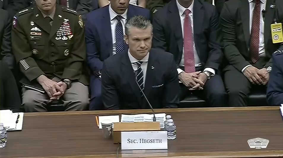 Republican Congressman: I want to help you out here because people twist your words, you're not confirming that there are plans to invade Greenland right? Hegseth: My testimony is that the Pentagon has plans for any number of contingencies Republican Congressman: It is not your testimony there is a plan to invade Greenland, right? I sure as hell hope it's not your testimony Hegseth: We look forward to securing Greenland from any potential threats
