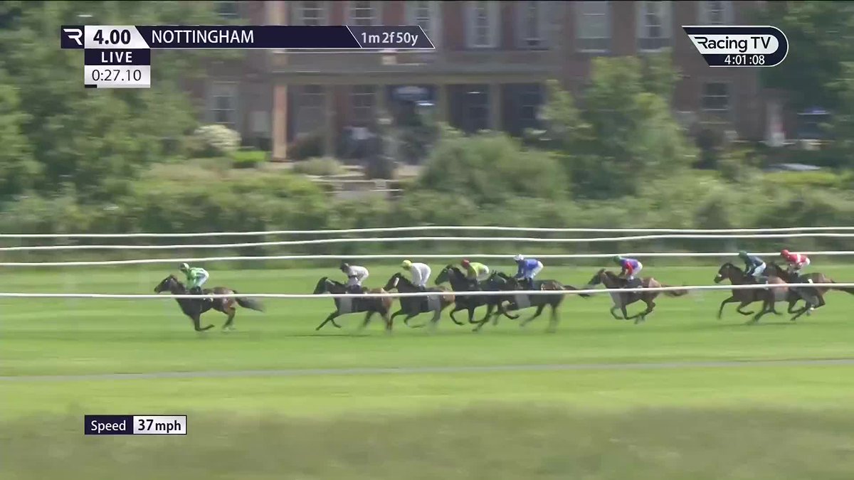0-16 and rated 54. A well-executed plan here with Triple Force, who wins by nearly 10 lengths from the front and in the first-time visor at Nottingham Racecourse! Craig Lidster Racing