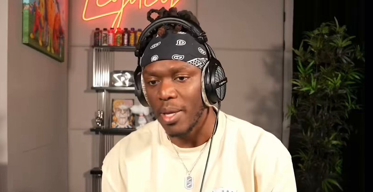 KSI bursts out laughing after watching Jake Paul crying over fighting Mike Tyson 💀
