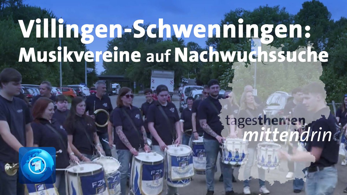 Musikvereine sind vor allem auf dem Land Teil der Kultur und Tradition – teilweise seit über hundert Jahren. Doch die Vereine finden immer schwerer Nachwuchs, einige stehen vor der Auflösung. Paul Jens vom SWR war #mittendrin in Villingen-Schwenningen. (red)