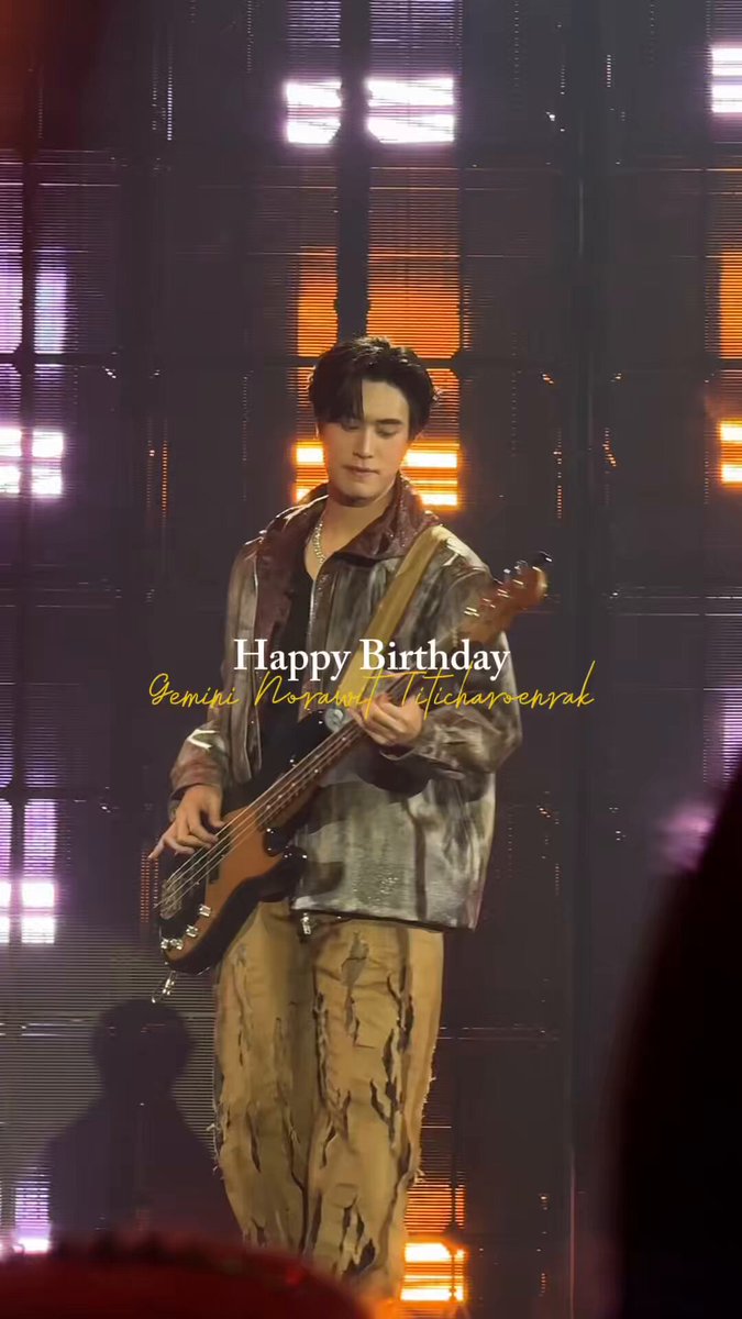 Happy birthday our sunshine gemini_nt 🎂🥳🤍 #21stGEMINIDay #Gemini_NT #เจมีไนน์ Every smile you share, every moment you give, it all adds so much color to our lives. you’ve turned ordinary days into something meaningful, just by being here 🤍 I hope today is filled with your favorite people, your favorite foods and so much laughter your cheeks hurt. you deserve all the sunshine in the world, today and every day. Thank you for working so hard, for showing us your heart and for never giving up. may this year bring you even more love, laughter and success. you deserve all the beautiful things life has to offer. keep shining and keep dreaming.🌟💫