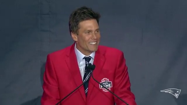 .Tom Brady’s speech made us feel all the feels 🥹