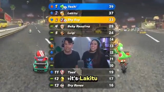 Getting destroyed by the WORST character in Mario Kart?