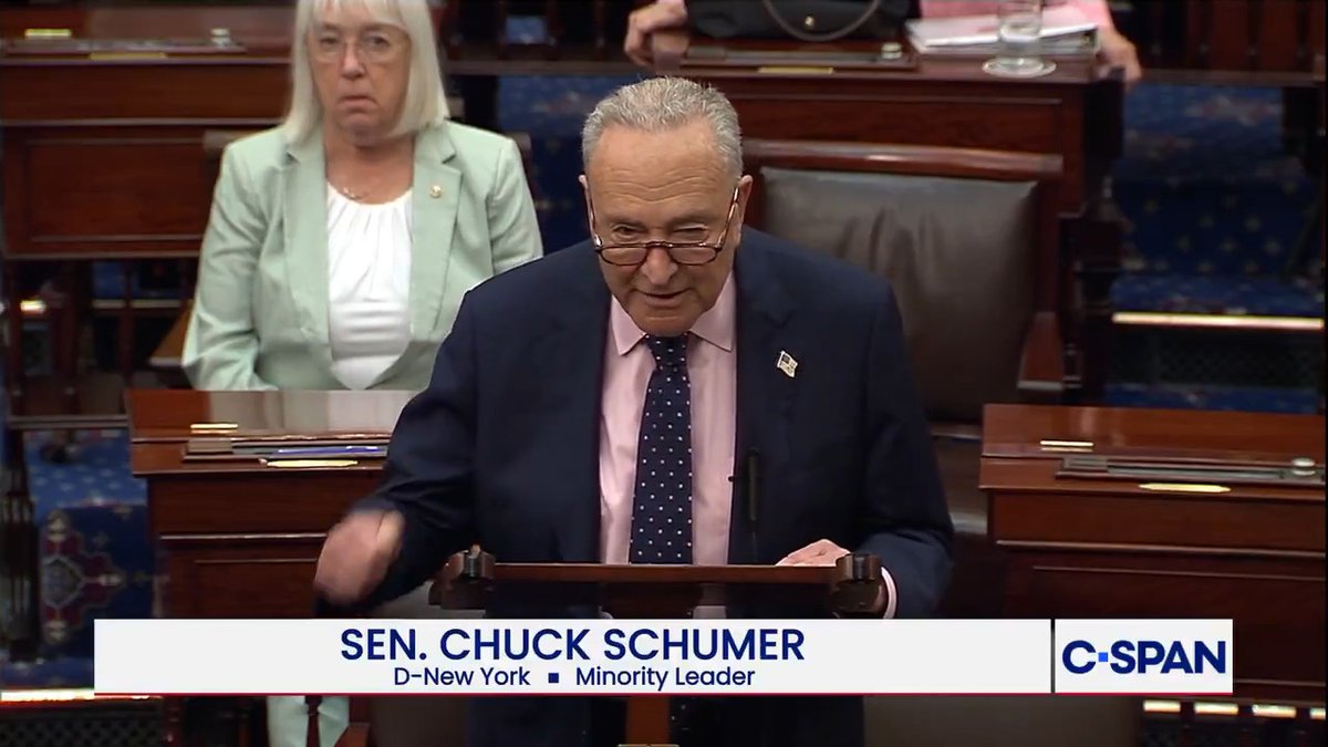 .Chuck Schumer on Senator Alex Padilla: "I just saw something that sickened my stomach; the manhandling of a United States Senator. We need immediate answers to what the hell went on."