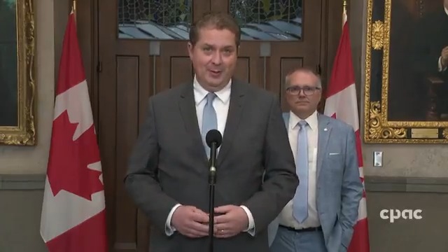 “We just simply cannot support this level of irresponsible spending,” says Conservative MP and interim Opposition leader Andrew Scheer as he confirms that his party will vote against the Liberal government’s main estimates next week. #cdnpoli