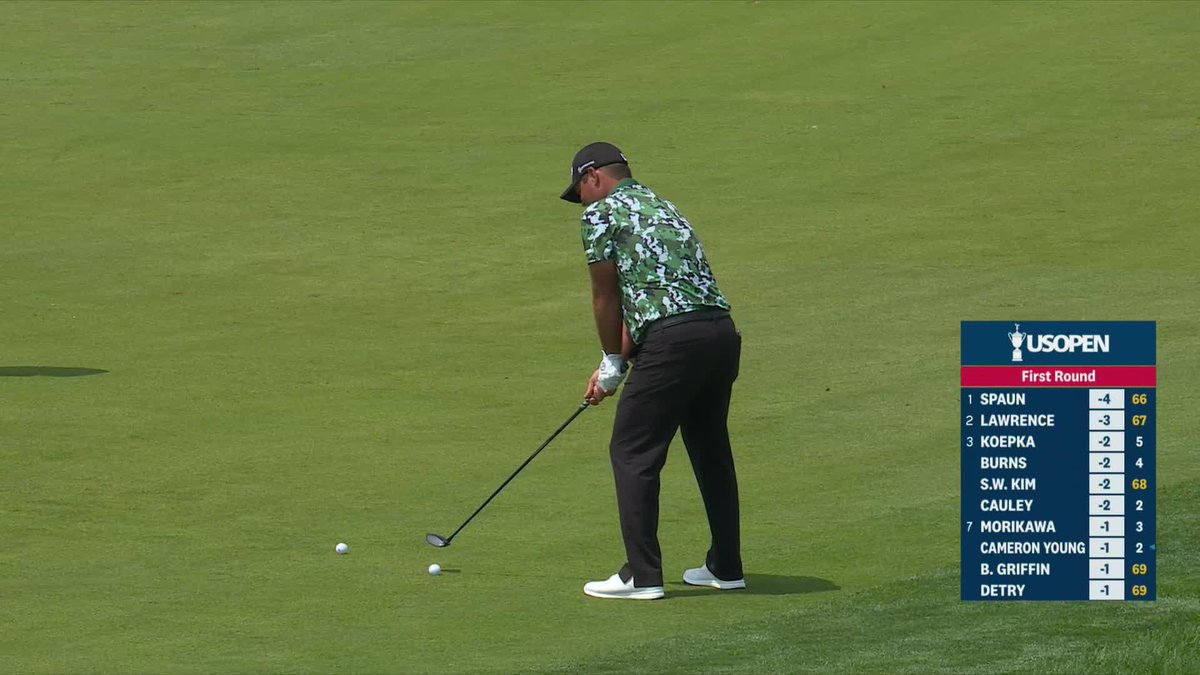 PATRICK REED ALBATROSS!!!! 4TH IN U.S. OPEN HISTORY