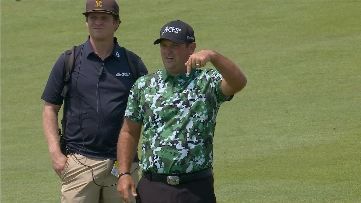 ALBATROSS ALERT ‼️ Some Patrick Reed magic on the fourth hole 🪄