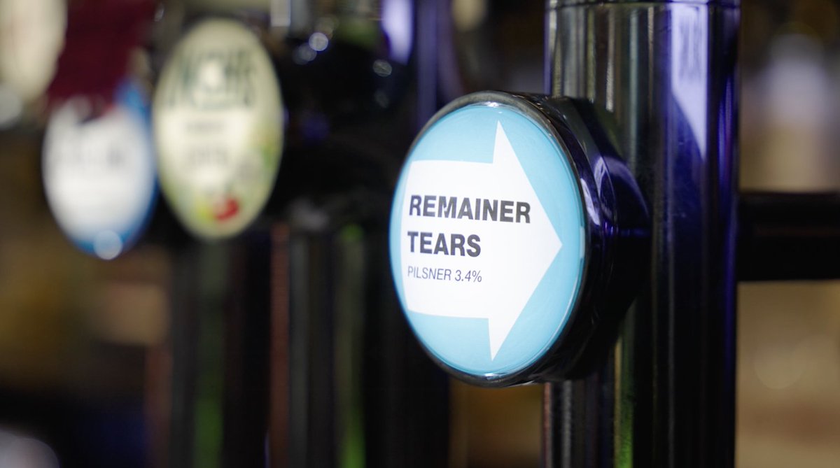 I went to the first Reform UK pub and had a pint of Remainer tears. 🍺