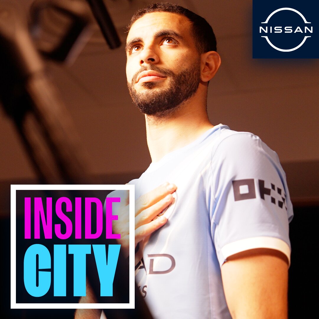 Mahrez gives Ait-Nouri advice 🤝 Watch as Ait-Nouri, Reijnders, Cherki and Bettinelli arrive in our latest episode of Inside City! ▶️