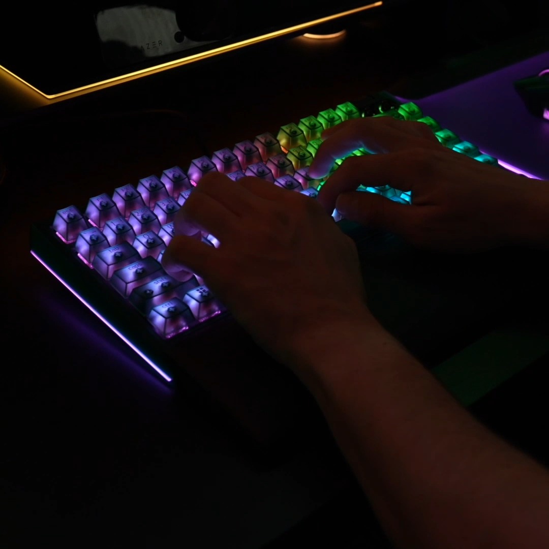 The same chroma lights… but it hits different Check out the Razer Phantom Collection here: