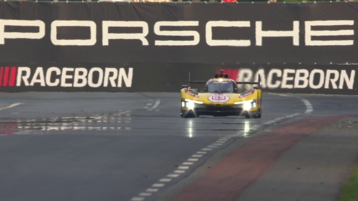 Porsche Penske #5 loses a wheel during Hyperpole!! 🤯 Watch live on 🎥 #WEC #LeMans24