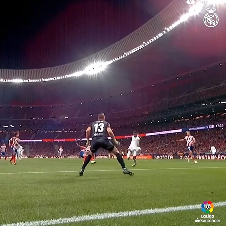 This assist by Tchouameni against Atletico is not spoken about enough... Incredible.