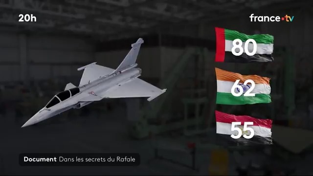 🛩️🔴 DOCUMENT #JT20h : nous avons eu accès aux ateliers Dassault où les avions de combat Rafale sont fabriqués.