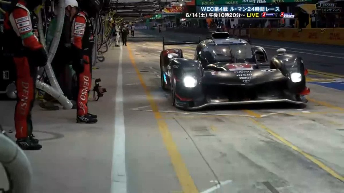 8号車… 悔しい。。。。 ハイパーポール LIVE配信中! 🔽配信ページ🔽 🏁ル・マン24時間レース🏁 【決勝】6/14(土)~15(日 J SPORTSオンデマンド完全LIVE配信‼️ #WEC #WECjp #LeMans24jp