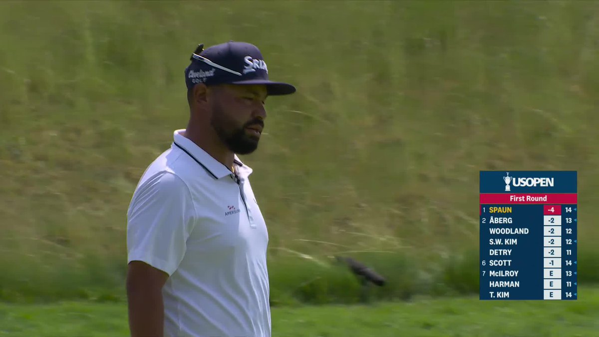 How good was JJ Spaun today? He holed 18-of-19 putts inside 20 feet. At Oakmont?!