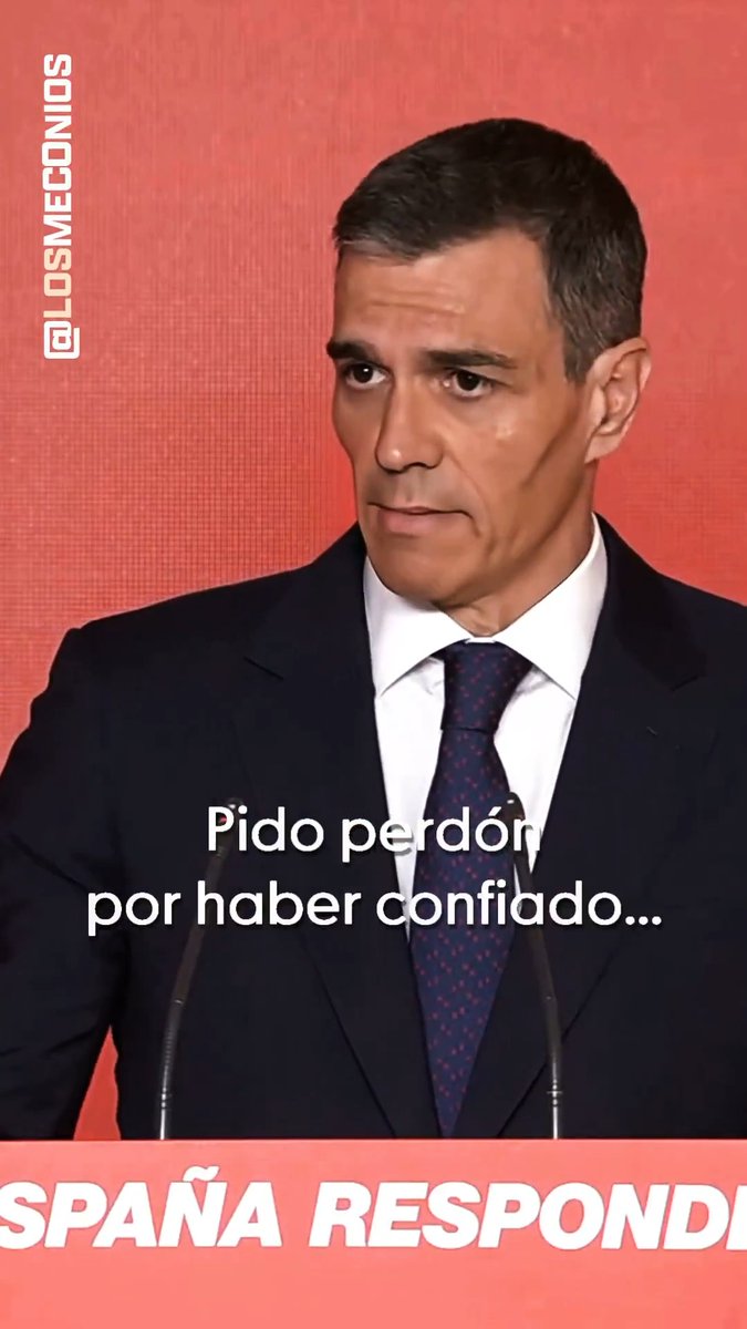 Pedro Sánchez pide perdón... ¡cantando! 😮