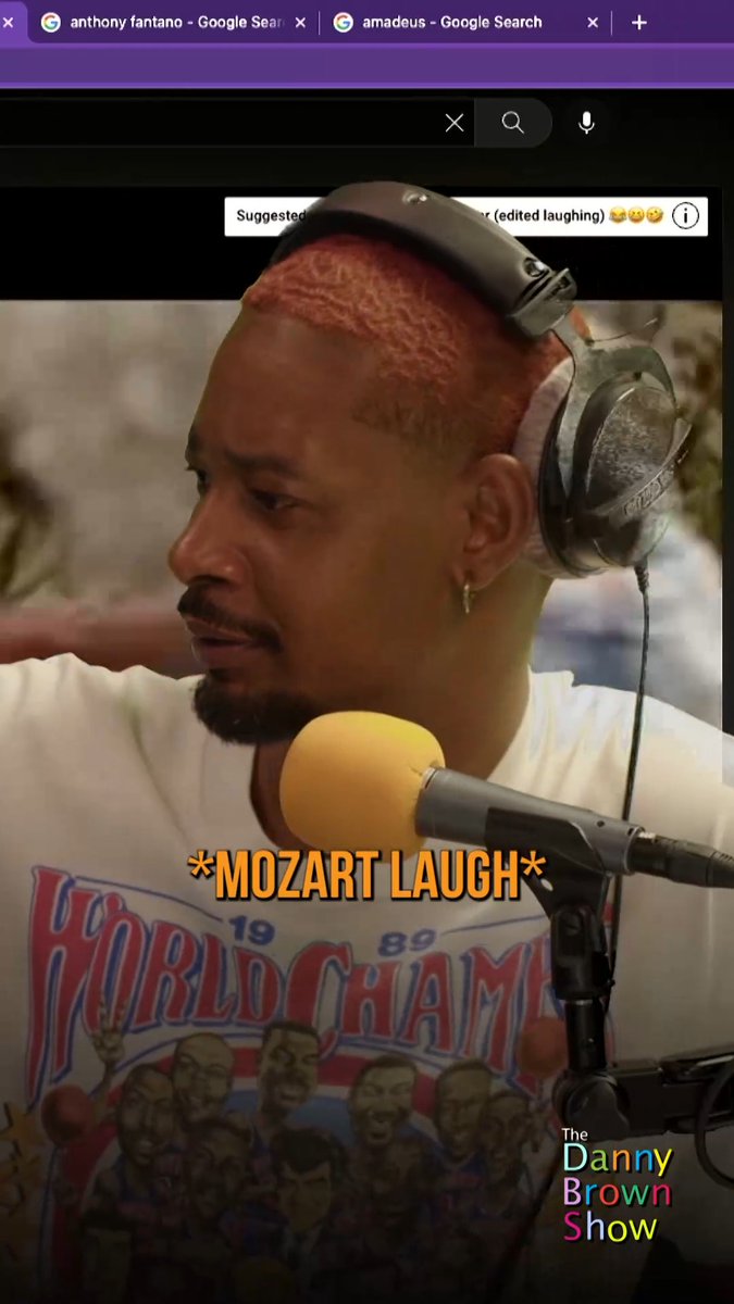 .Danny Brown is the Mozart of our generation. #TheDannyBrownShow 60 with Rap Ron Howard