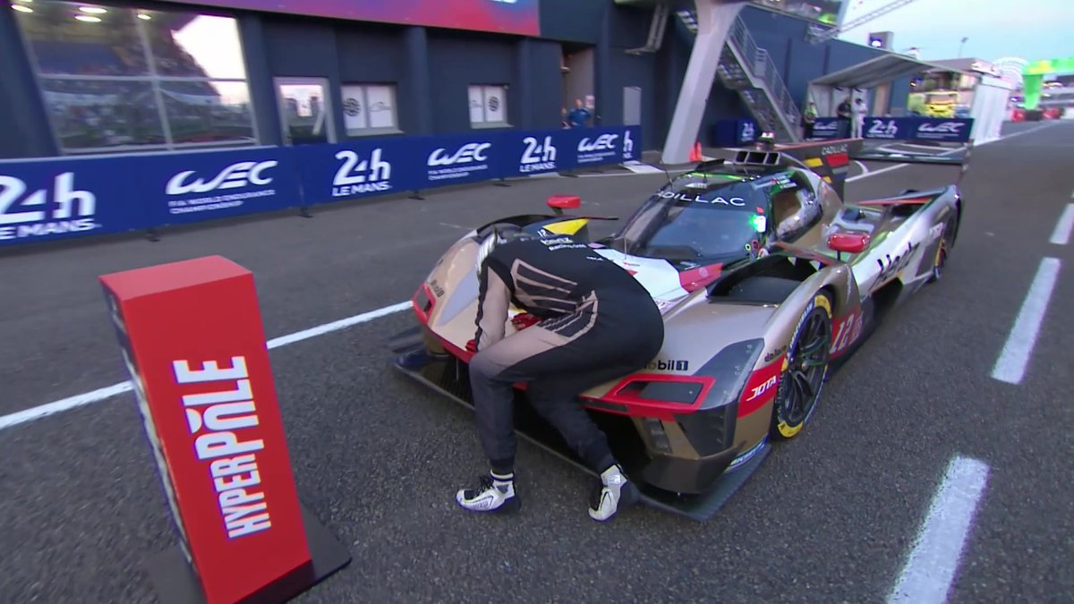 We call it "The HYPERPOLE effect" ! #LeMans24 @jotaSport Cadillac Performance