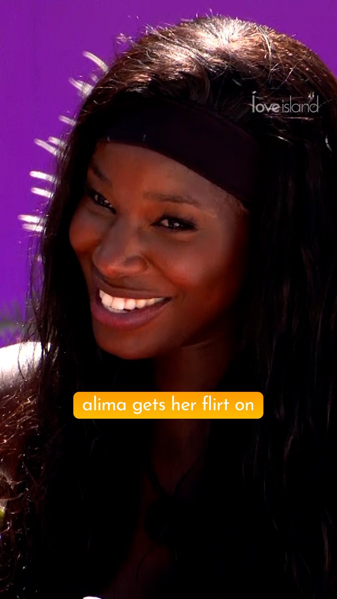 Alima’s the prize and she knows it 😍 #LoveIsland