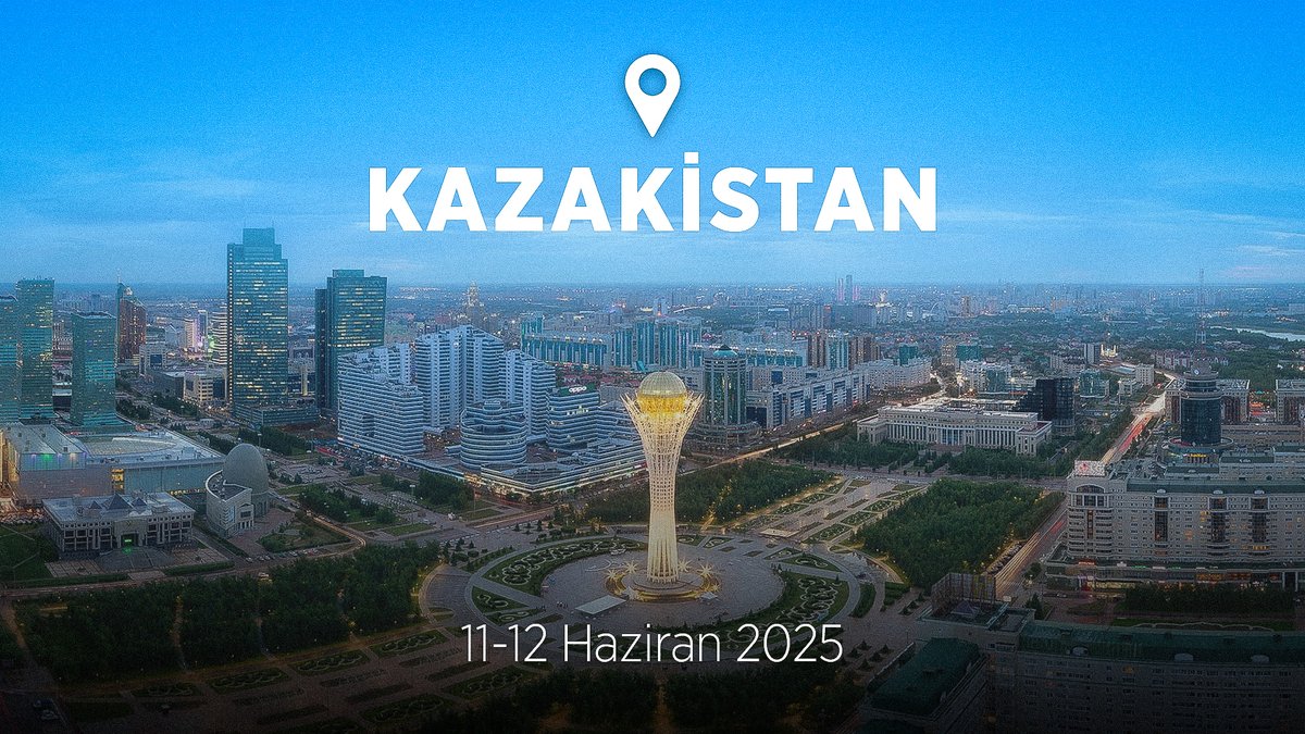 Kazakistan programımız 🇹🇷🇰🇿