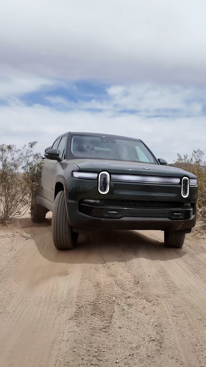 A Rivian opens up a world of possibilities. 📍Pioneertown 🎥 A E T H E R