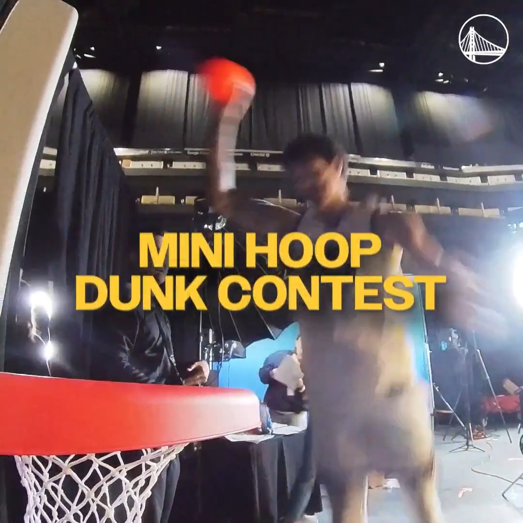 Mini hoop, big dunks 💥