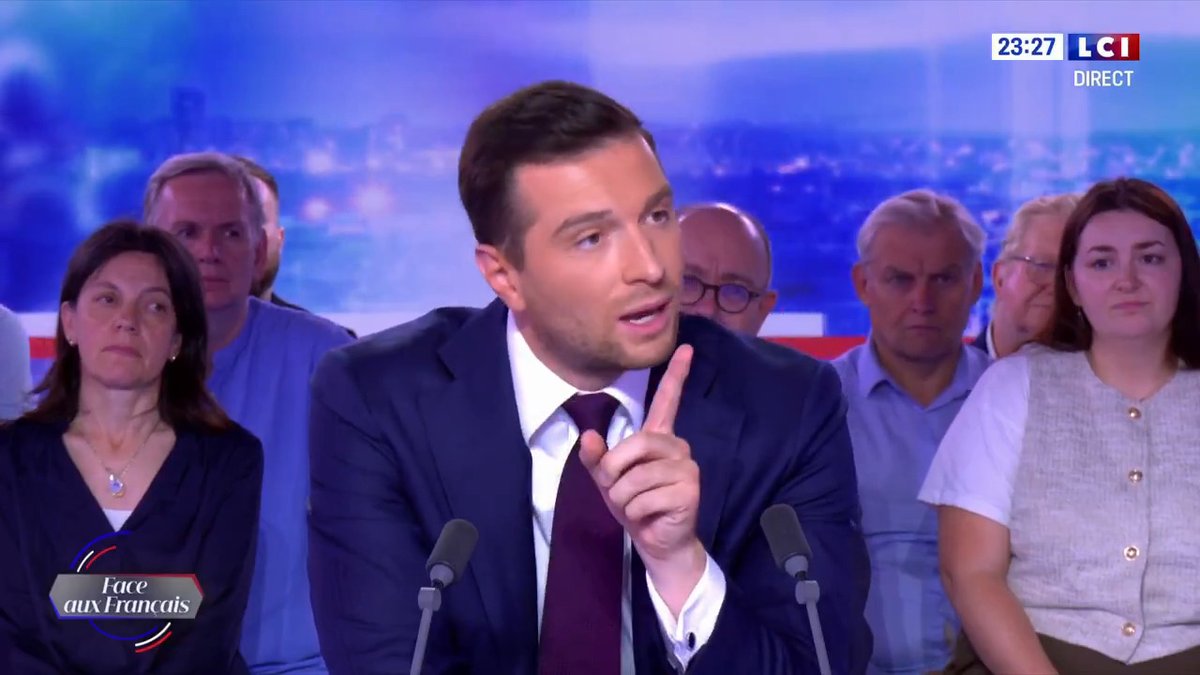 Il y a une sur-représentation de l'immigration, notamment clandestine, dans les faits délictuels et les faits de criminalité en France. Si vous niez ça M. Vincent Jeanbrun, alors tous ceux qui nous regardent se marrent ! #LaGrandeConfrontation