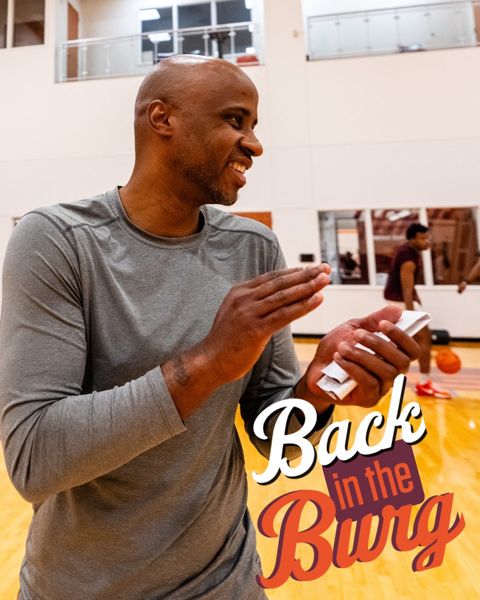 Already making us better. Pumped to have Coach Fraz back in the Burg 🦃📈 🎙️ Chester Frazier