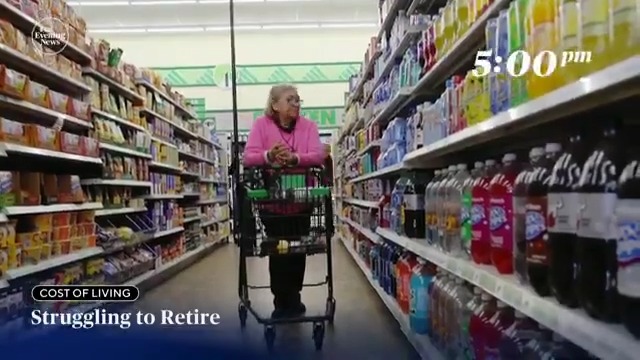 At 70, Olivia Moreno Carlson in Santa Fe, New Mexico, is back on the job hunt – not by choice, but by necessity. “It’s hard for me just to survive,” she says, as the rising cost of living pushes retirement further out of reach for many Americans.