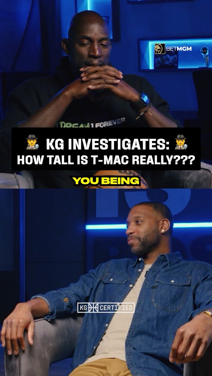 Tracy McGrady was only listed at 6’ 8” during his playing career 🤨 Ticket gets to the bottom of how tall T-Mac REALLY is.