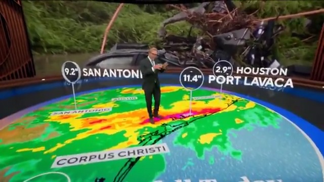 At least five people were killed and dozens were rescued after heavy rain and intense flooding hit San Antonio, Texas. Meteorologist Lonnie Quinn is at the map with the latest rain totals.