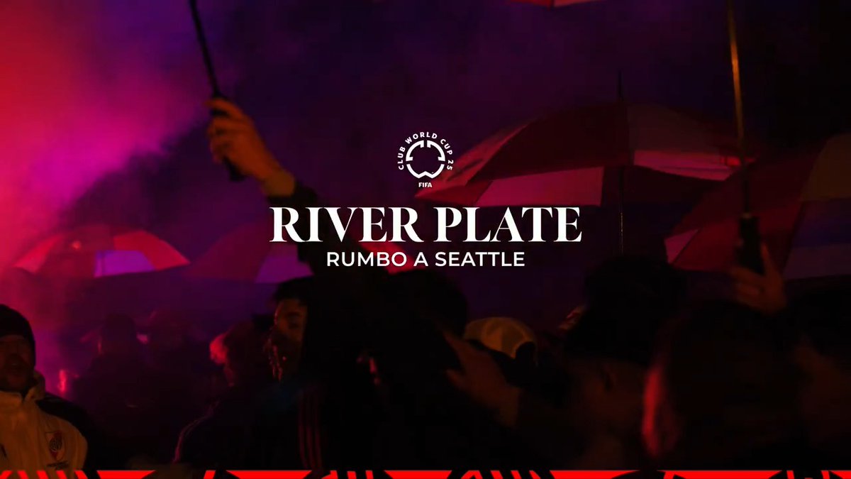 ๐ฅ De Buenos Aires a Seattle, River en modo @FIFACWC ๐โฝ๏ธ #FIFACWC | #RiverMundial ๐คโค๏ธ๐ค