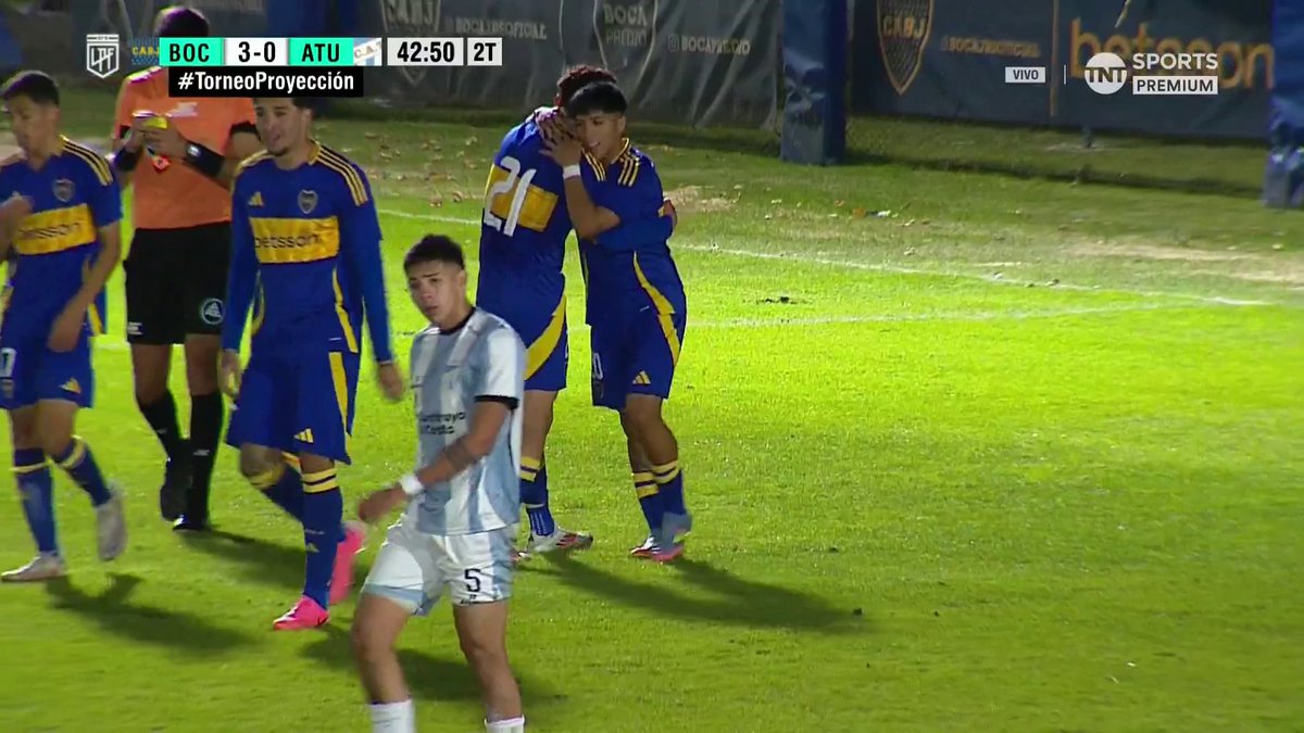 #Reserva | El GOL de JUAN CRUZ PAYAL para el 3-0 de #Boca ante Atlético Tucumán, por la #CopaProyección.