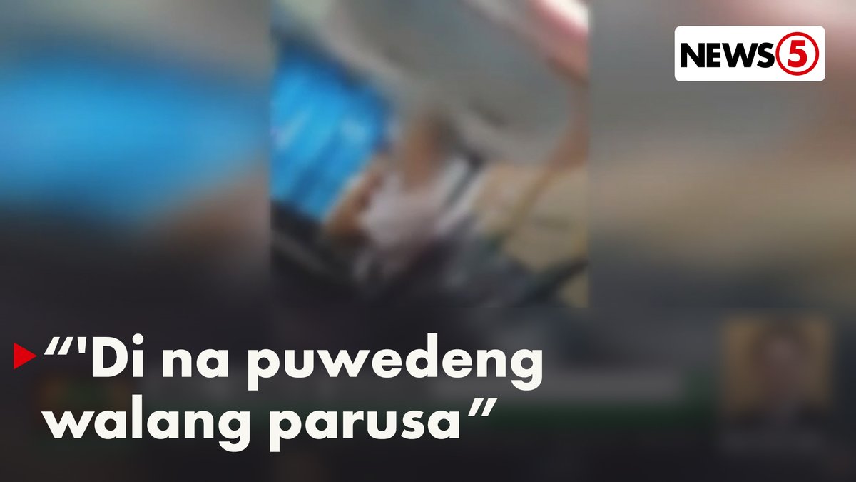 "TAPOS NA ANG PANAHONG WALANG PARUSA" Sinuspinde na ang lisensya ng bus driver at kundoktor na hinayaan umanong bugbugin ang isang PWD na pasahero sa loob mismo ng kanilang bus.