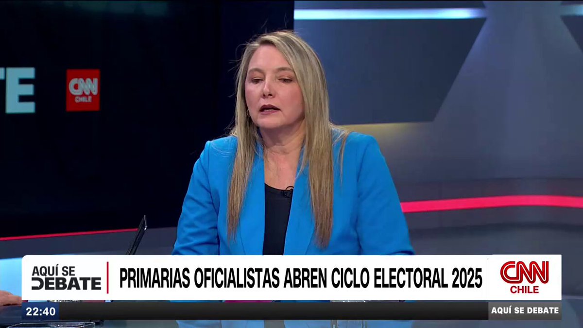 #AquíSeDebateCNN | Diputada Catalina Del Real, diputada del Partido Republicano: "Jara no debería renunciar a su militancia comunista, porque representa una ideología que ha sido tan mala para todos los países que han gobernado" 📡 💻