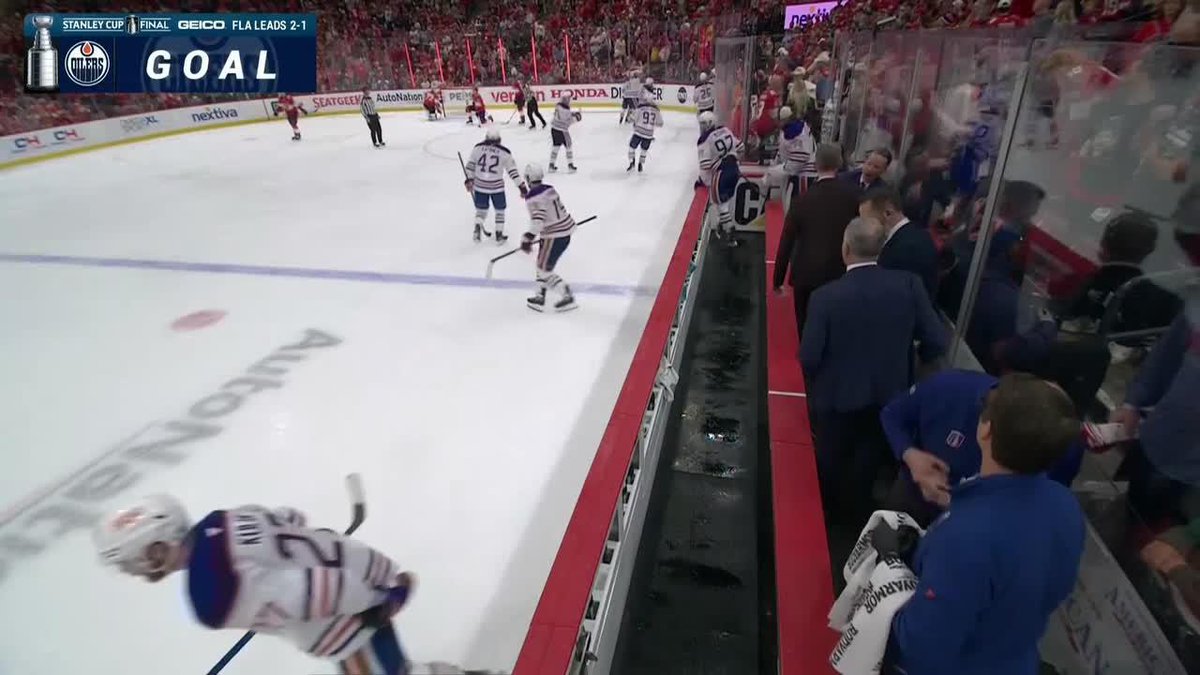 DRAISAITL WINS GAME 4 IN OT 😱 Oilers head back to Edmonton with the Stanley Cup Final tied 😤