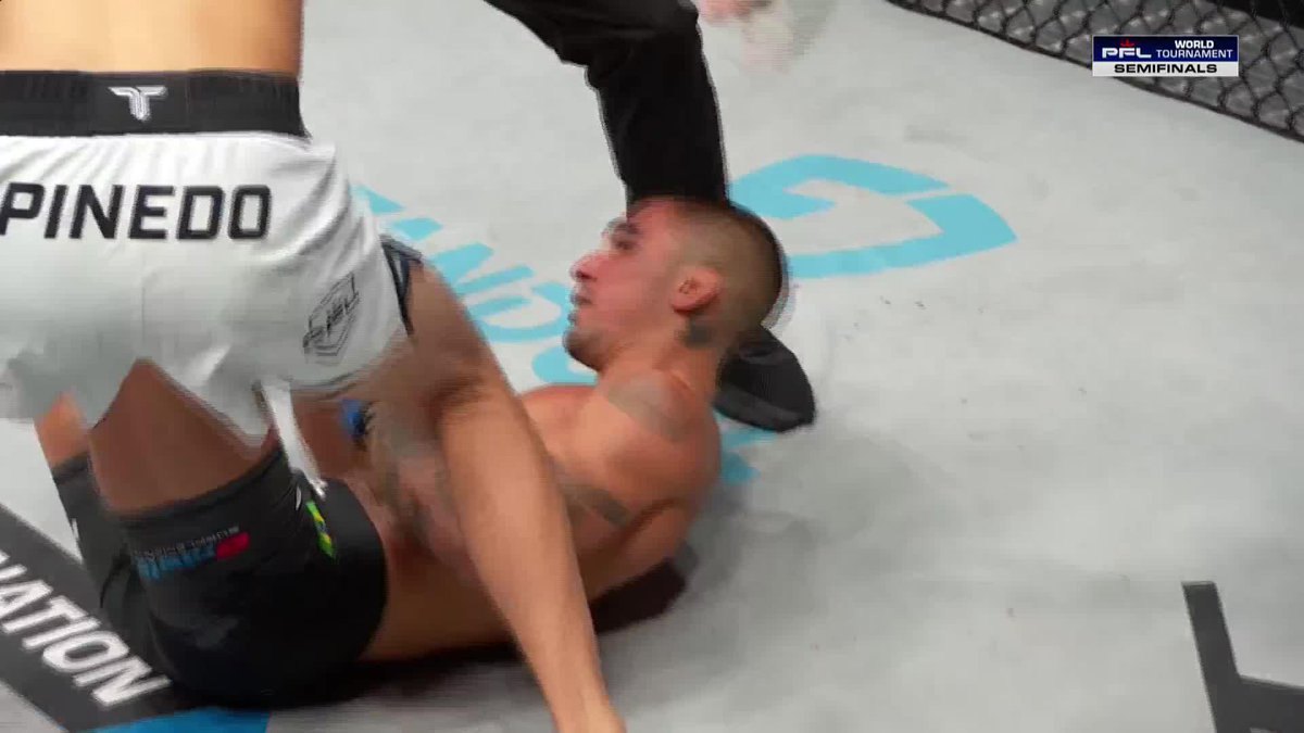 JESUS “EL MUDO” PINEDO TAKES DOWN GABRIEL BRAGA IN THE FIRST ROUND. THE RIVALRY HAS BEEN DECIDED! #PFLWorldTournament LIVE NOW 🇺🇸 ESPN & ESPN+ 🌍