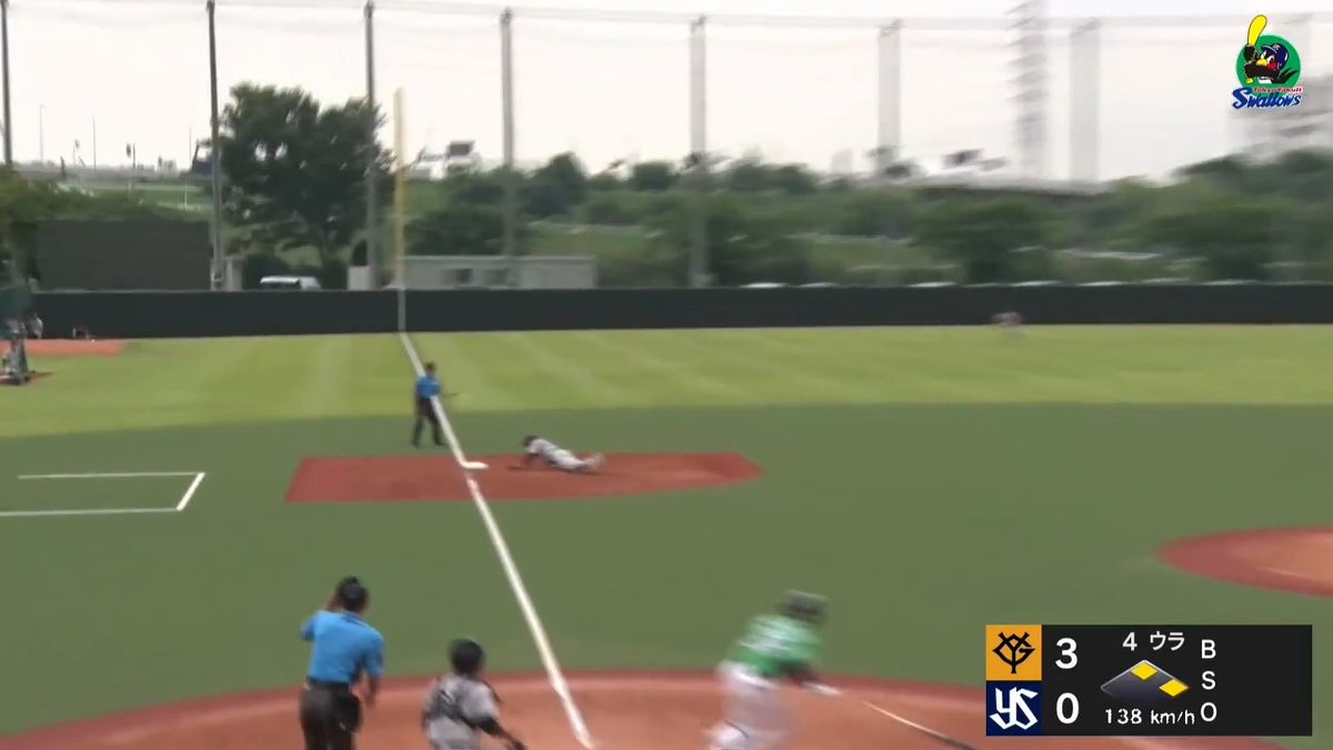 ⚾️#イースタン・リーグ 巨人 #宇都宮葵星 選手の好守備が光る🔥 #トリプルプレー 完成でピンチを脱出🤩 🆚 #ヤクルト vs #巨人 #プロ野球 #ファーム #giants