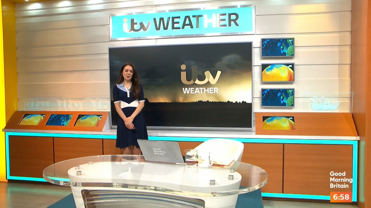 Rising humidity means torrential thunderstorms! @lauratobin1 has the forecast for the week ahead.