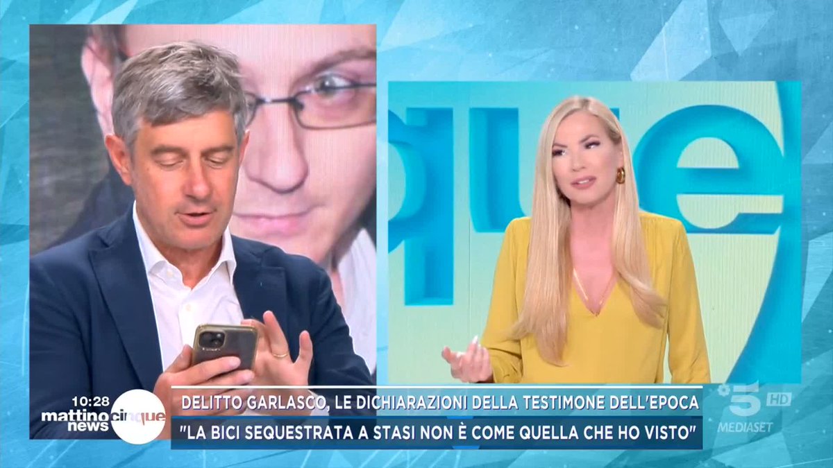 Caso #Garlasco e i dubbi sulla bicicletta di #Stasi #Mattino5