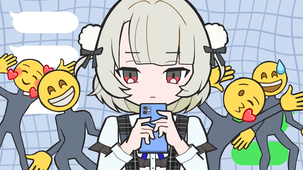 お返事まだカナ💦❓おじさん構文😁❗️ / 雨衣 様 歌 - くに Full: