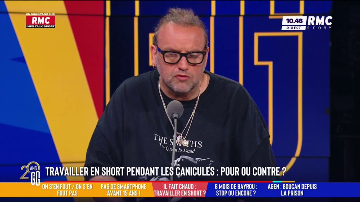 🩳 Travailler en short lors des fortes chaleurs : l’agglo de Niort doit-elle céder aux éboueurs 🗣️ Bruno Poncet : "À quel moment, le mec qui pond la loi a déjà été derrière une poubelle et la soulever quand il fait 45C ! Si les mecs disent qu'ils peuvent le faire..." #GGRMC